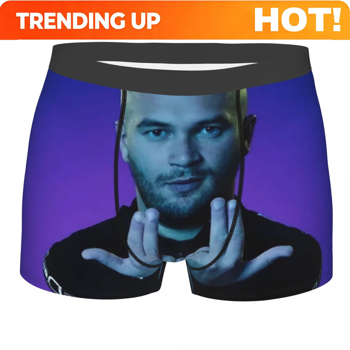Boyshort Underwear - Boxer personalizzati con stampa del rapper